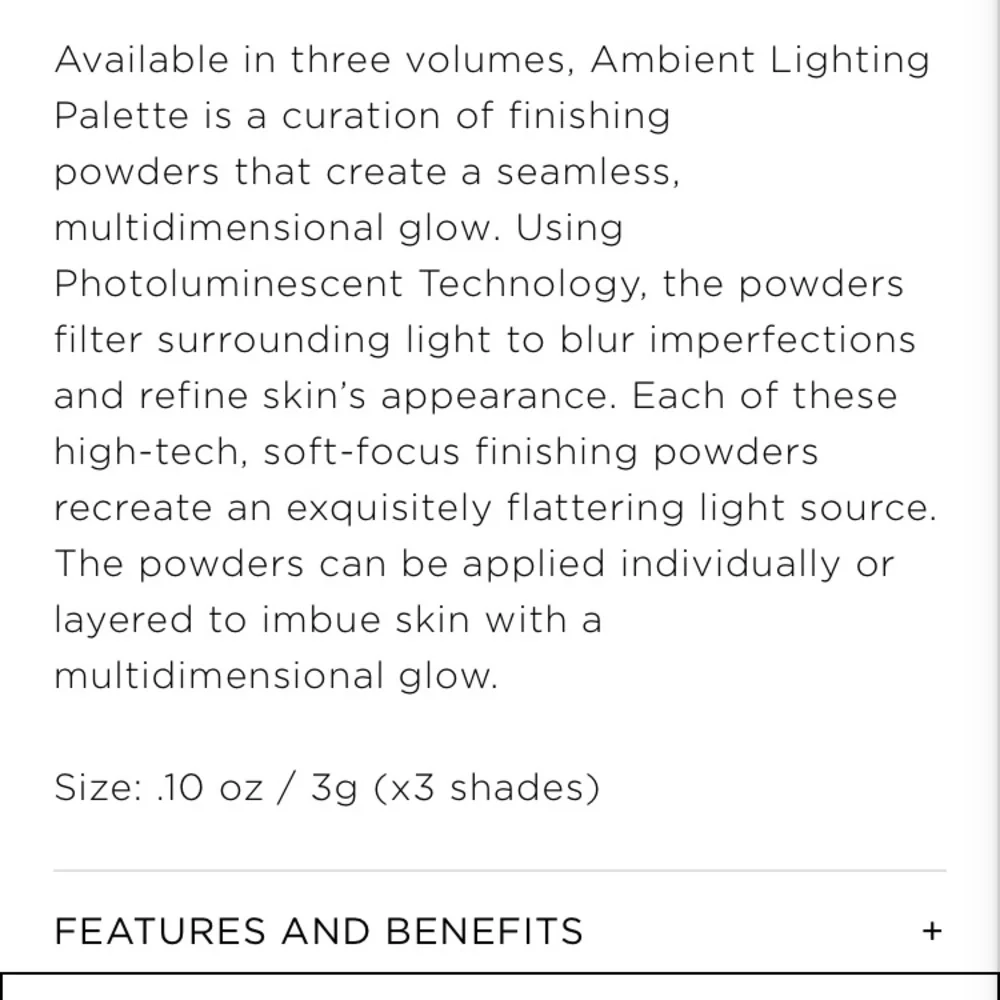 New! Hourglass Ambient lighting palette - Picture 5 of 5